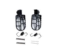 Reposapiés de moto Estriberas Para Motocicleta Suzuki DL650 V-Strom 2004-2012 DL 650 Dirt Bike Juego Pedales(Black)