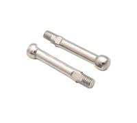 Reposapiés de moto Pasador De Estribo Delantero Compatible Con Yamaha YZF-R125, R25, R3, MT125, MT25, MT03, MT09, FZ09, MT07, FZ6. Pedal De Reposapiés Para Conductor. Juego Pedales