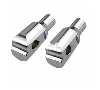 Reposapiés de moto Reposapiés Delanteros Y Traseros Compatibles Con Harley Softail, Fat Bob, Breakout, Street Bob, Low Rider, Sport Glide, FLS 2018. Juego Pedales(Rear Chrome)