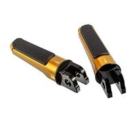 Reposapiés de Motocicleta Pedales Delanteros Estriberas del Piloto Accesorios para GSX-R600/750 2006-2020 para GSX-S1000/F 2016-2020 para SV650/ABS 2017-2020 (Oro)