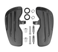 Reposapiés de motocicleta, tablas de piso de jinete delantero de motocicleta de aluminio reposapiés de motocicleta duraderos para estribos Indian Scout/sesenta/Bobber 2015(1#)