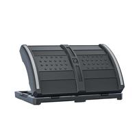 Reposapies de Oficina Car Foot Rest Height Adjustable Rocking Foot Stool Foldable Foot Rest for Office Home para Oficina, Hogar