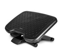 Navaris Reposapiés de Oficina - Soporte alzador de pies inclinable 0-25° - Apoya pies ergonómico con Efecto Masaje - Base para pies de 46 x 34.5 CM