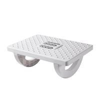Reposapies de Oficina Foot Rest for Under Desk Adjustable Foot Rest Ergonomic Foot Stool para Oficina, Hogar(WHITE)