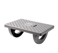 Reposapies de Oficina Foot Rest for Under Desk Adjustable Foot Rest Ergonomic Foot Stool para Oficina, Hogar(LIGHT GRAY)