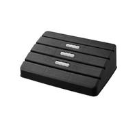 Reposapies de Oficina Office Comfort Footrest Under Desk Office Footrests Fatigue para Oficina, Hogar(Black)