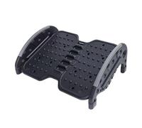 Reposapies de Oficina Reposapiés for debajo del escritorio en el trabajo con cojín de espuma suave y cálido extraíble Taburete ergonómico for pies con textura de masaje Reposapiés resistente