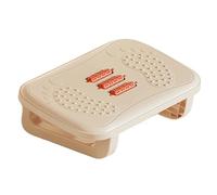 Reposapies de Oficina Under Desk Footrest Ergonomic Foot Stool with Massage Rollers para Oficina, Hogar