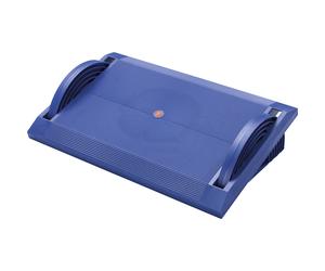 Reposapiés de plástico Twinco, ajustable de modo continuo