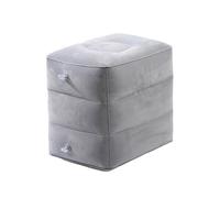 Reposapiés de viaje, hinchable, soporte para las piernas, fácil de transportar para viajes largos