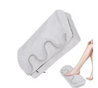 Reposapiés debajo del escritorio | Altura ajustable para soporte de pie | Taburete bajo mesa con bolsillo térmico integrado - Para cama, dormitorio, lugar de trabajo, hogar, estudio