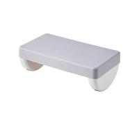 Reposapiés debajo del escritorio Foot Rest for Under Desk Footrest Surface Ergonomic for Home Office(LIGHT GRAY)