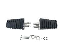 Reposapiés delantero compatible con Yamaha Virago XV 125 XV250 400 XV500 XV535 XV750 XV1100 XVS XVS250 reposapiés plegables para