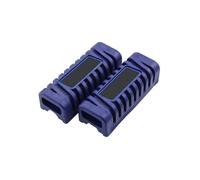 Reposapiés delantero de goma for motocicleta, accesorios for motocross, cubierta de goma for pedal, accesorios antideslizantes for pies(BLUE)