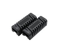 Reposapiés delantero de goma for motocicleta, accesorios for motocross, cubierta de goma for pedal, accesorios antideslizantes for pies(BLACK GREY)