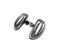 Reposapiés delantero for motocicleta, estribo for conductor, estribo ancho compatible con Vulcan S 650 EN650 VN650 S650 2015-2023(GTY-4 Black)