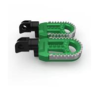 Reposapiés Delantero para Ducati para Hypermotard 821 939 950 2019 2020 2021 2022 2023 Estriberas Pedal Accesorios Motocicleta Reposapiés Delanteros(Tyle 1 Green)