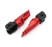 Reposapiés Delanteros De Motocicleta Para Katana DL650 | Para Suzuki GSR600 GSXR600 GSXR 750 GSXR1000 GSXS125 GSX-S1000 SV650 Para Vstrom LIANGYIMEI(Red)