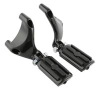 Reposapiés Delanteros para 883 1200 XL para SPO&rtster 2004-2013 Pedales Descansa Pedal De Motocicleta Reposapiés Soportes Montaje Y Clavijas Pie(Negro)