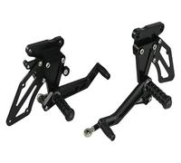 Reposapiés Delanteros para BMW para G310R para 2017-2021 Motocicleta Reposapiés Trasero Ajustable Pedales De Pedal Clavija Pie Aluminio