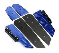 Reposapiés Delanteros para FO&RZA 125 250 para Forza125 para Forza250 para NSS250 Reposapiés Placa De Pedal(Azul)