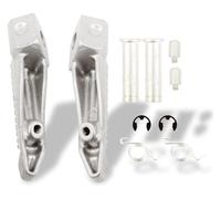 Reposapiés Delanteros para Kawaskai para Ninja 250 Z 750 Z800 Z1000 para SX ER6F ER6N para ZX-6R 636 para ZX-9R para ZX-10R Reposapiés Delanteros Y Traseros Estriberas(Trasero)