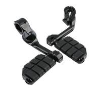 Reposapiés Delanteros para Kawaskai para Suzuki Pedales Descansa Motocicleta Pedal 1,25 "estriberas De Carretera Soportes Motor Abrazaderas