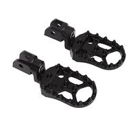 Reposapiés Delanteros Para Moto, 2 Piezas, Ajustables 360°, CNC Aluminio Anodizado - Antideslizante Con Dientes de Acero, Instalación Rápida Para F750GS F850GS Abenteuer