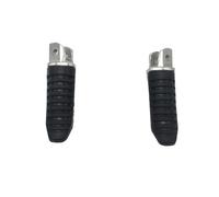 Reposapiés Delanteros para Motocicleta Estriberas Pedales para V-Strom 650 para DL650 para GSX1300R para GSX1300 para HA&YABUSA para GSX650F Estriberas Pasajero(White A)