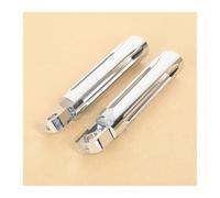 Reposapiés Delanteros para Pedales Touring descansa Pedal de Motocicleta 1,25 ''reposapiés Carretera Ajustable Soporte en ángulo(Foot Pegs)