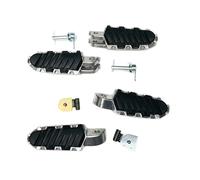 Reposapiés delanteros para piloto Ajuste para Benelli Leoncino 500 BJ500 502C 500-6A piezas delanteras y traseras Pedal reposapiés motocicleta Estriberas(Front and Rear)