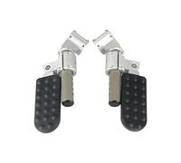 Reposapiés delanteros para piloto Ajuste para BMW K1600GTL K1600GT 2010-2016 Juego pedales apoyo plegables ajustables Kit reposapiés Estriberas