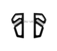 Reposapiés delanteros para piloto Ajuste para Harley Touring Road King FLHR Sportster XL883 Pedal pasajero Morotcycle estribera trasera Estriberas(Rear Floorboard B)