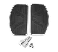 Reposapiés delanteros para piloto Ajuste para Honda Shadow Universal motocicleta delantero trasero ancho pie conductor reposapiés Estriberas(Rear)