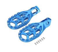 Reposapiés delanteros para piloto Ajuste para K&TM EXC300 EXCF500 SXF 450 XC-W250 2025 2024 Pedales de reposapiés Estriberas(V2 BU)