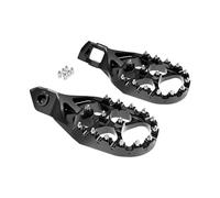 Reposapiés delanteros para piloto Ajuste para K&TM EXC300 EXCF500 SXF 450 XC-W250 2025 2024 Pedales de reposapiés Estriberas(Without logo black)