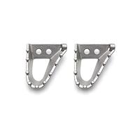 Reposapiés delanteros para piloto Ajuste para K&TM SXF TC FX EXF 125 250 450 palanca freno pie trasero motocicleta Peg Pad Pedal Estriberas(2 Pcs)