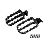 Reposapiés delanteros para piloto Ajuste para Sherco Factory 125 250 300 450 510 SEF SER accesorios reposapiés Pedal Estriberas(Black Extended)