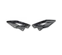 Reposapiés delanteros para piloto Ajuste para Triumph Street Triple 765R 765RS 2016-2024 reposapiés cubierta protectora del talón Protector clavija pie Estriberas(Forging texture)