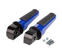 Reposapiés delanteros para piloto Compatible para Kawasaki NinjaVersys650 1000 Z650 Z900RSCafe 2005-2019 ER 6F 6N Z900 estriberas delanteras y traseras. Estriberas(J(Rear))