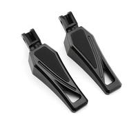 Reposapiés delanteros para piloto Compatible para Suzuki GSXR1000 600 750 M109R M50 Boulevard SV1000 650, estriberas delanteras motocicleta Estriberas(Black B)