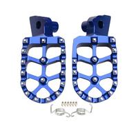 Reposapiés delanteros para piloto Fir para Yamaha Tenere700 Rally WorldRaid XTZ700 Accesorios motocicletas Reposapiés Pedal apoyo Estriberas(Blue Standard)