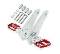 Reposapiés delanteros para piloto Pedal de apoyo pies de pasajero, apoyapiés traseros plegables, para Honda X-ADV 750, 2021, 2022, 2023, 2024 Estriberas(NO8)