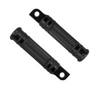 Reposapiés delanteros para piloto Reposapiés Pedal delantero trasero motocicleta para Harley Touring Sportster 883 1200 XL, 1 par, color negro Estriberas