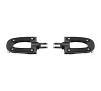 Reposapiés Delanteros para Softail Street Bob para FXST FLSB FXBBS 2018-2022 Pedales Descansa Pedal De Motocicleta Reposapiés Delantero del Conductor(B)