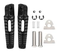 Reposapiés Delanteros para Suzuki para GSXR600 para GSXR750 para GSXR1000 para GSXR B-King Descansa Pedal Motocicleta Reposapiés Traseros Clavijas Pie(Rear Matte Black)