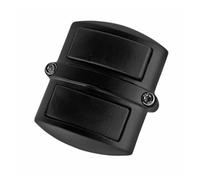 Reposapiés Delanteros Para V-Star XVS Dragstar DS 400 650 950 1100 1300 Cubierta De Pedal De Freno Personalizada Clásica Anticaída(Black)