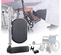 Reposapiés elevadores universales para silla de ruedas con placas compuestas, ángulo ajustable de 90°-180°, acolchado para mayor comodidad, ideal para personas con discapacidad y ancianos