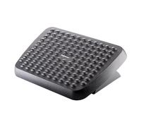 Reposapiés Ergonómico Fellowes para Oficina, Ajustable en Altura, con Superficie de Masaje Antideslizante, Alivia Tensión y Mejora la Circulación, Certificado FIRA, Color Negro