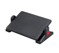 Reposapiés ergonómico for oficina en casa, reposapiés inclinable for debajo del escritorio en el trabajo, soporte elevador de pies de escritorio de altura ajustable con superficie de masaje